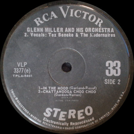 Glenn Miller And His Orchestra - Unknown Title A / Unknown Title B side B