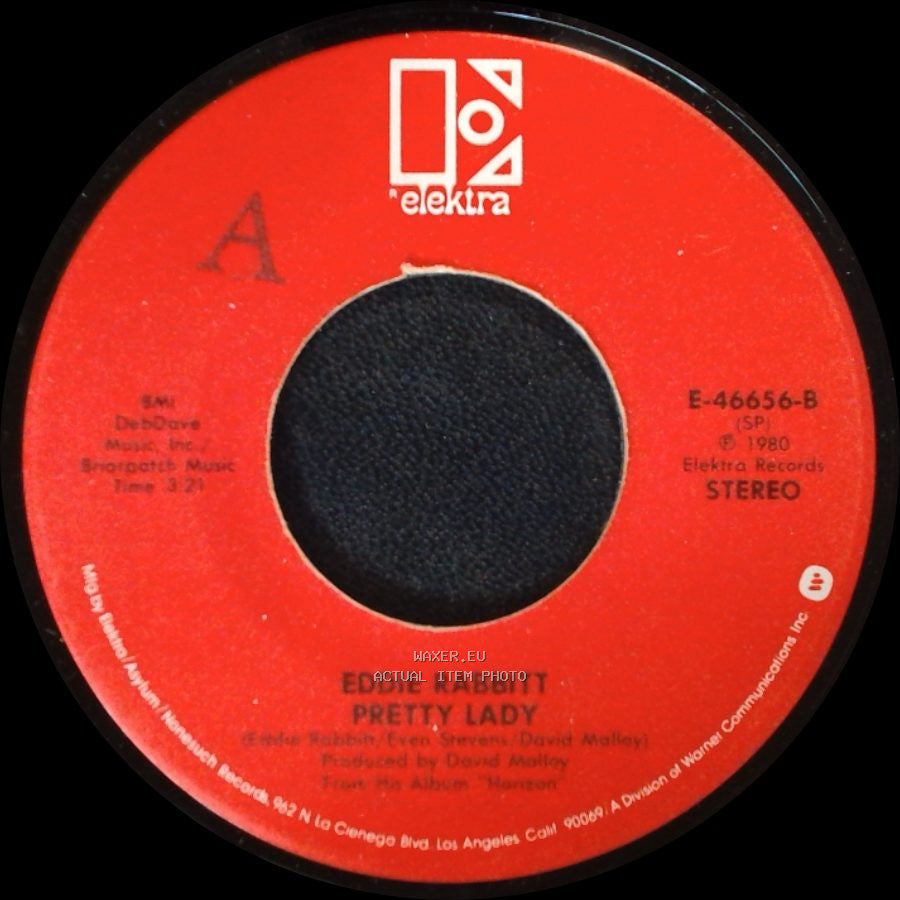 Eddie Rabbitt - Pretty Lady / Drivin' My Life Away side A