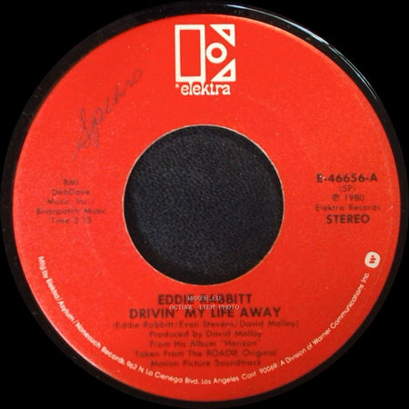 Eddie Rabbitt - Pretty Lady / Drivin' My Life Away side B
