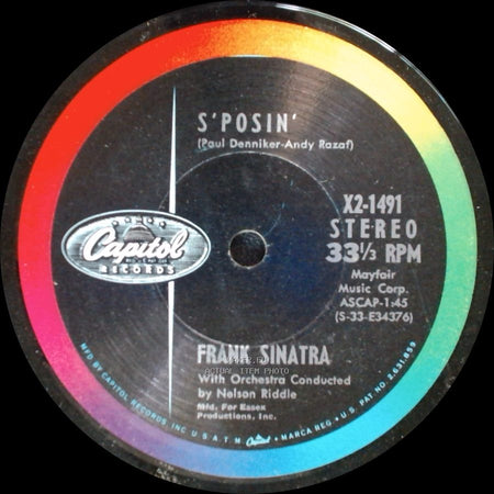 Frank Sinatra - S'posin' / Blue Moon side A