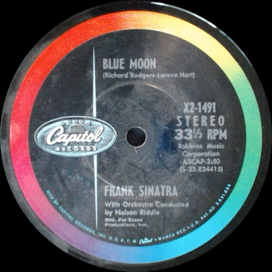 Frank Sinatra - S'posin' / Blue Moon side B