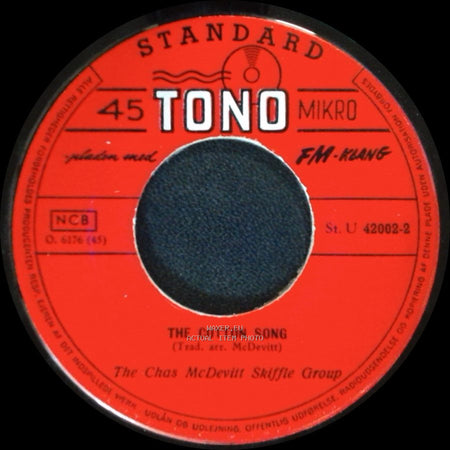 Nancy Whiskey With The Chas Mcdevitt Skiffle Group / The Chas Mcdevitt Skiffle Group - Freight Train / The Cotton Song side B