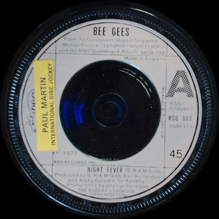 Bee Gees - Night Fever / Down The Road side A