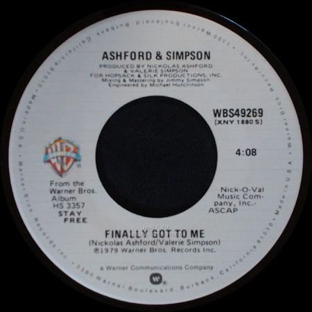 Ashford & Simpson - Finally Got To Me / Love Don't Make It Right (Ed) side A