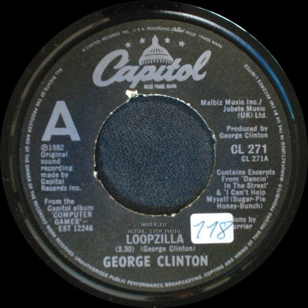 George Clinton - Loopzilla / Pot Sharing Tots side A