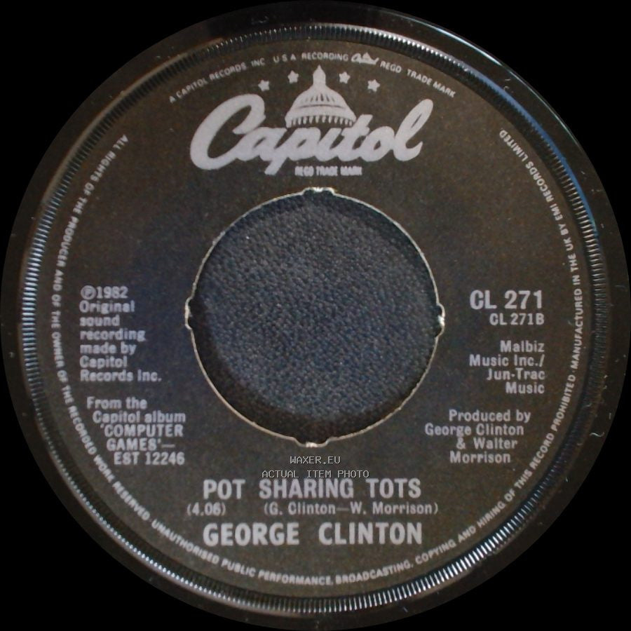 George Clinton - Loopzilla / Pot Sharing Tots side B