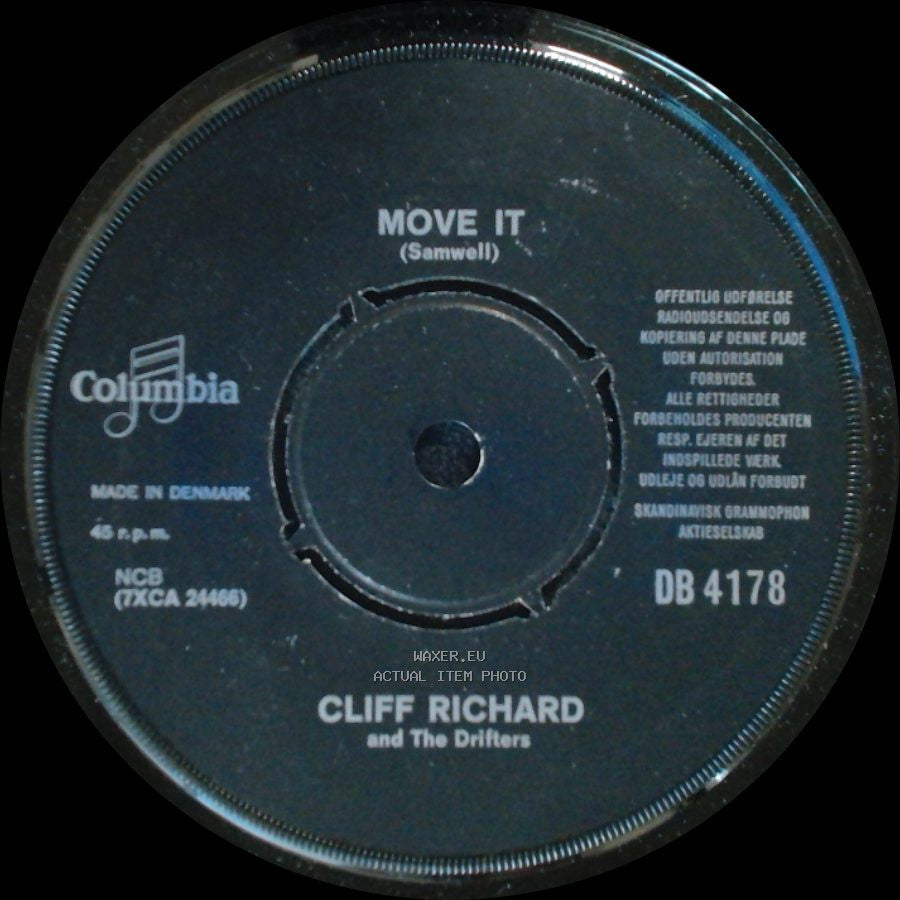 Cliff Richard And The Drifters - Move It / Schoolboy Crush side A