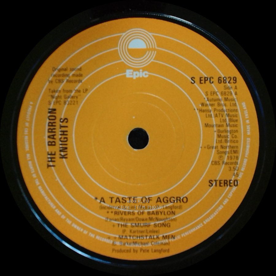 The Barron Knights - A Taste Of Aggro / Remember/Decimalization side A