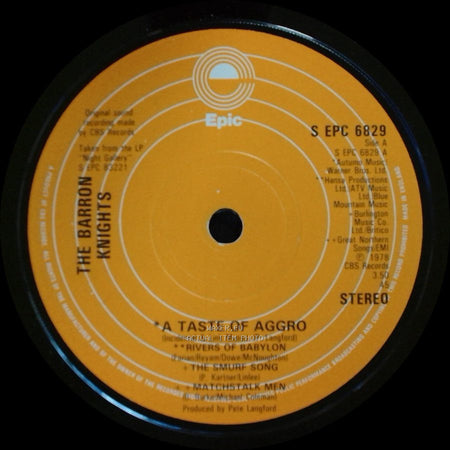 The Barron Knights - A Taste Of Aggro / Remember/Decimalization side A