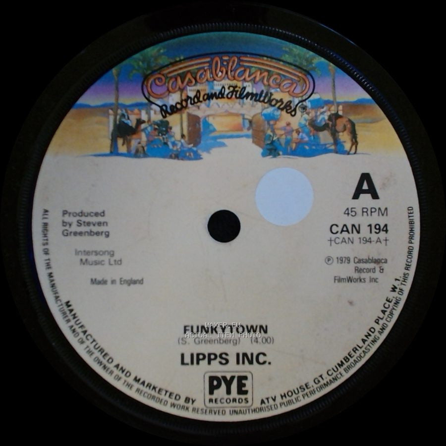 Lipps Inc. - Funkytown / All Night Dancing side A
