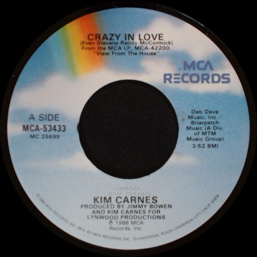 Kim Carnes - Crazy In Love / Blood From The Bandit side A