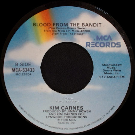 Kim Carnes - Crazy In Love / Blood From The Bandit side B
