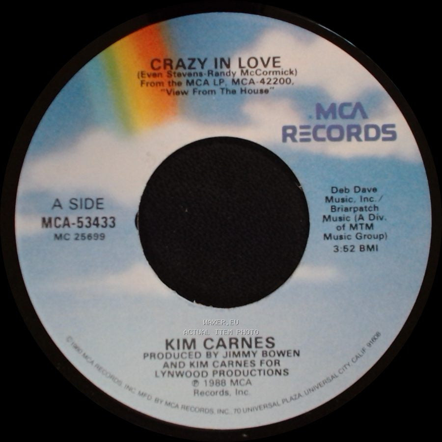 Kim Carnes - Crazy In Love / Blood From The Bandit side A
