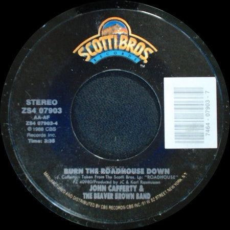 John Cafferty & The Beaver Brown Band - Song & Dance / Burn The Roadhouse Down side A