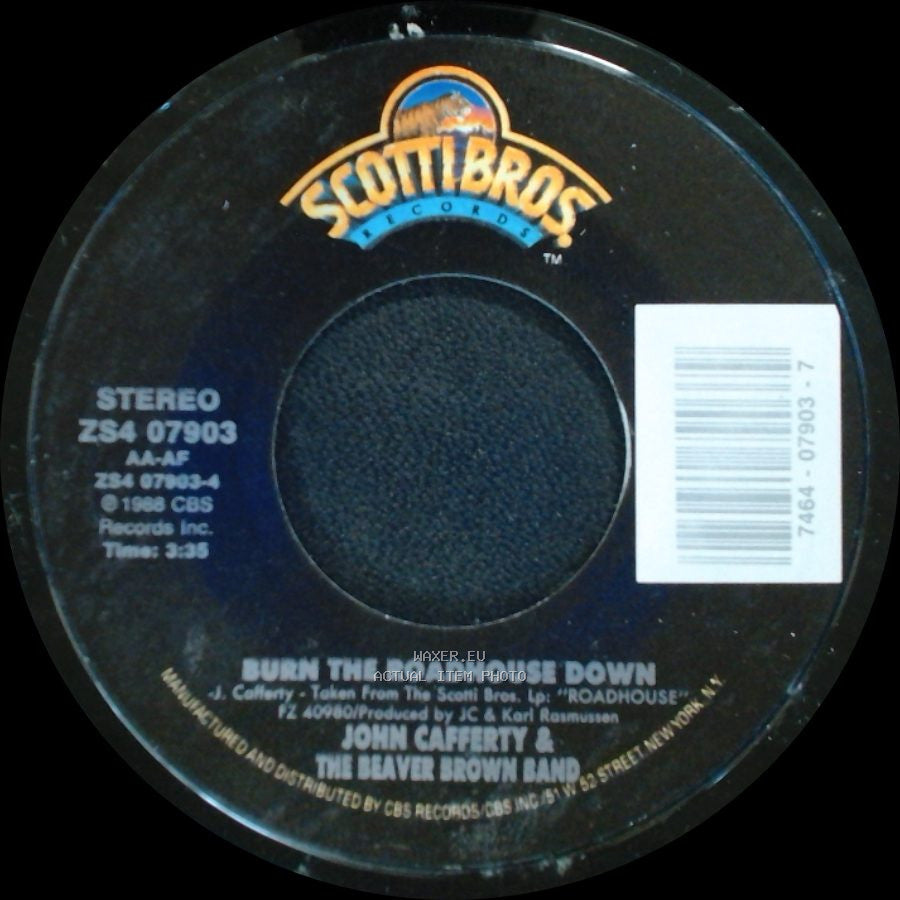 John Cafferty & The Beaver Brown Band - Song & Dance / Burn The Roadhouse Down side B
