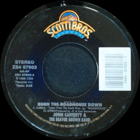 John Cafferty & The Beaver Brown Band - Song & Dance / Burn The Roadhouse Down side B