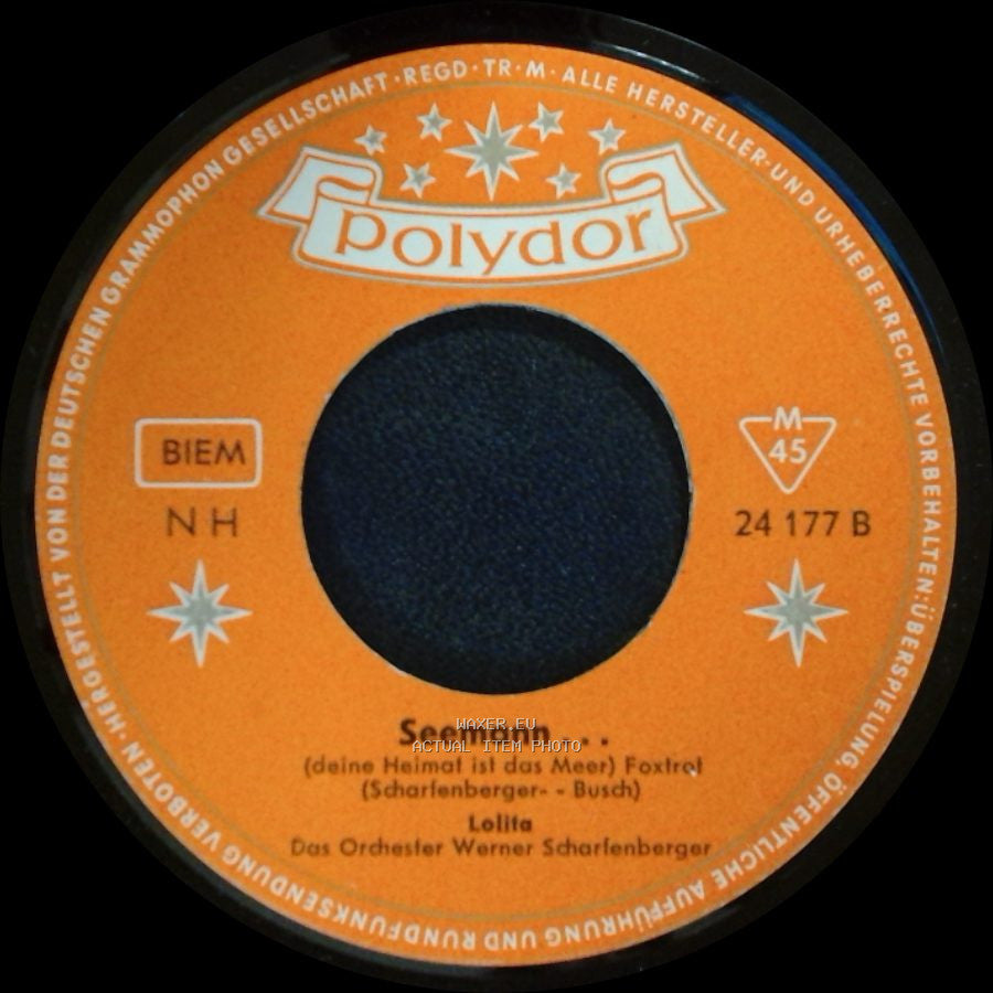 Lolita - La Luna (Quando La Luna) Rumba / Seemann ... (Deine Heimat Ist Das Meer) Foxtrot side B