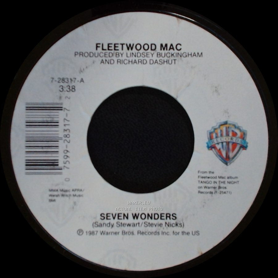 Fleetwood Mac - Book Of Miracles / Seven Wonders side A
