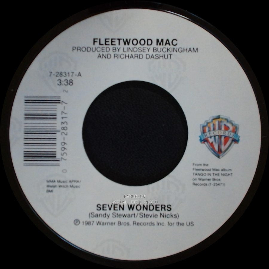 Fleetwood Mac - Book Of Miracles / Seven Wonders side A