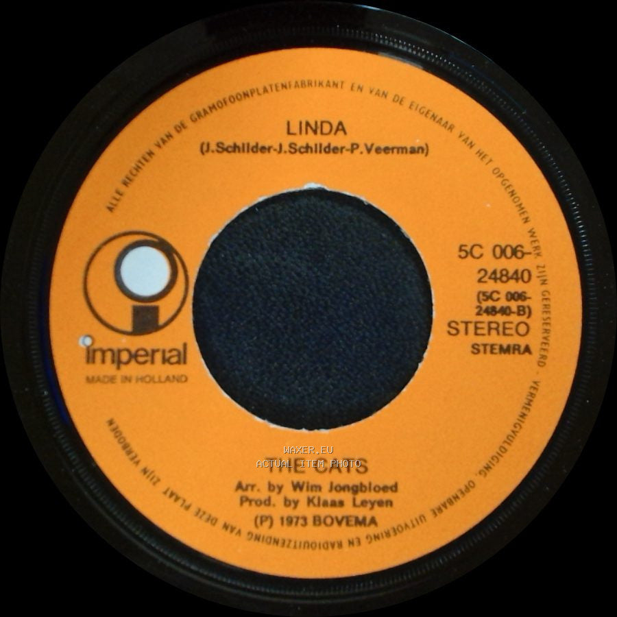 The Cats - Let's Go Together / Linda side B