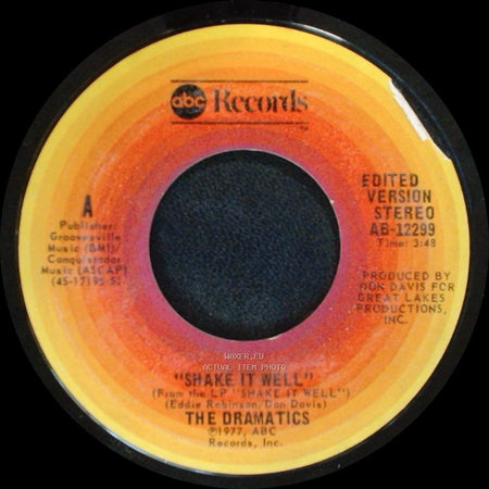 The Dramatics - Shake It Well / That Heaven Kind Of Feeling side A