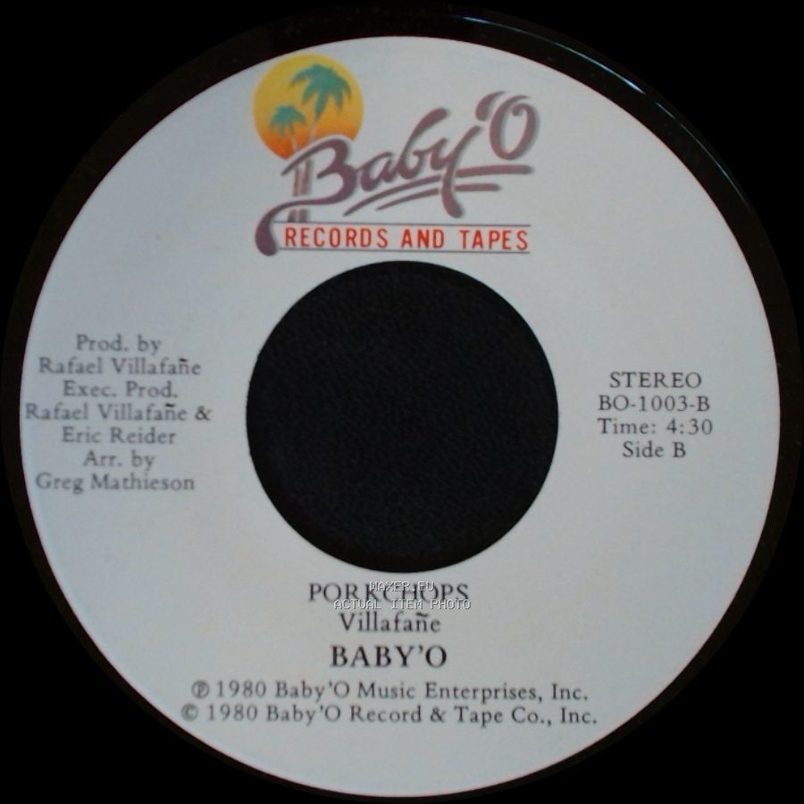 Baby'o - In The Forest / Porkchops side B