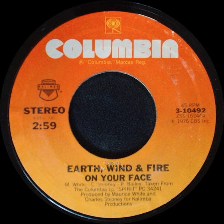 Earth, Wind & Fire - On Your Face / Biyo side A