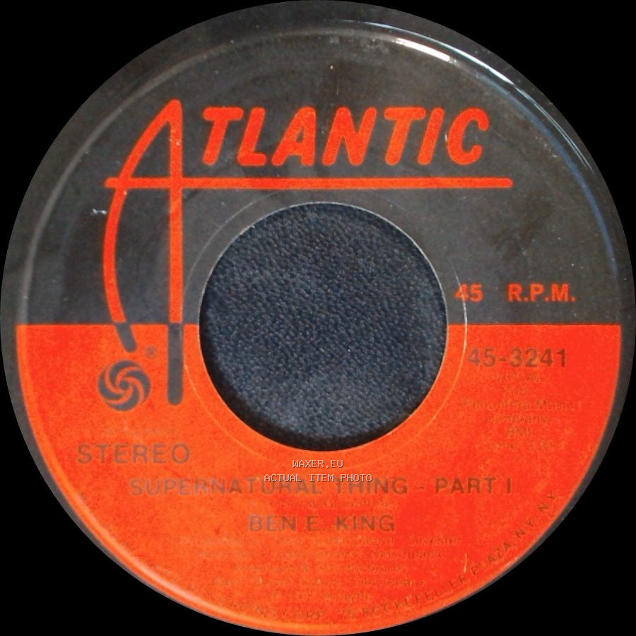 Ben E. King / B.B. King - Supernatural Thing - Part I / Supernatural Thing - Part Ii side A