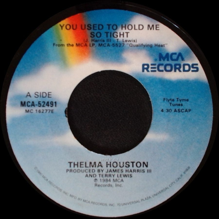 Thelma Houston - You Used To Hold Me So Tight / Love Is A Dangerous Game side A