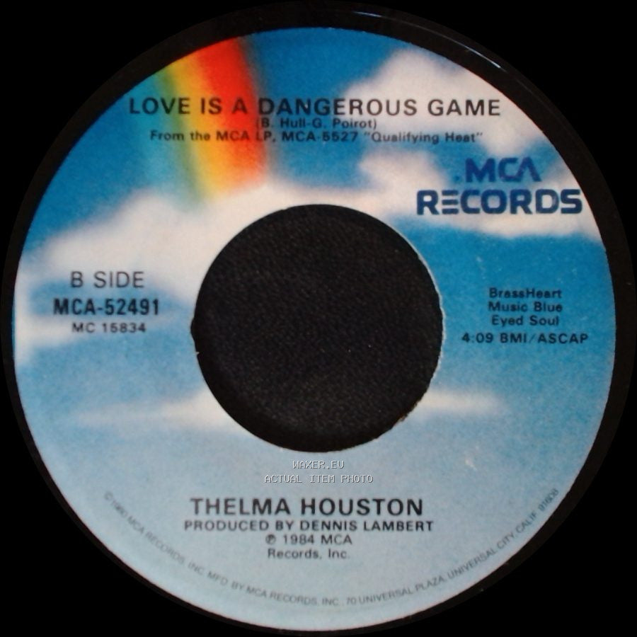 Thelma Houston - You Used To Hold Me So Tight / Love Is A Dangerous Game side B
