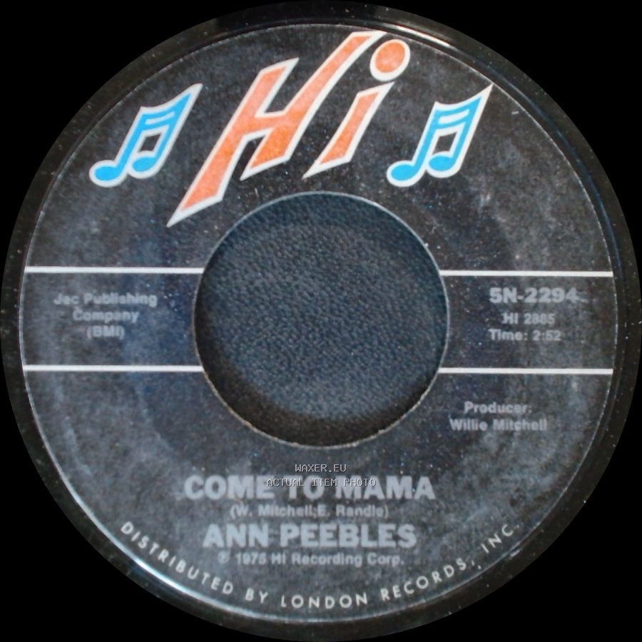 Ann Peebles - Come To Mama / I'm Leavin' You side A