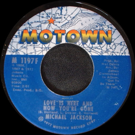 Michael Jackson - Love Is Here And Now You're Gone / Rockin' Robin side A
