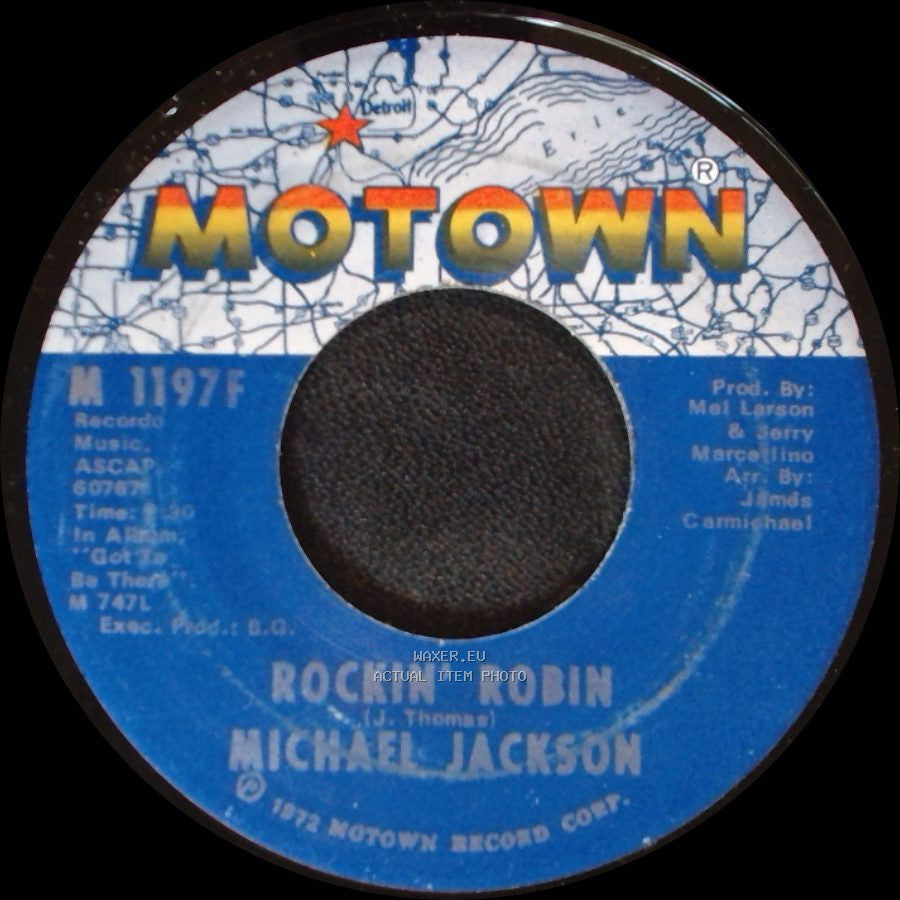 Michael Jackson - Love Is Here And Now You're Gone / Rockin' Robin side B