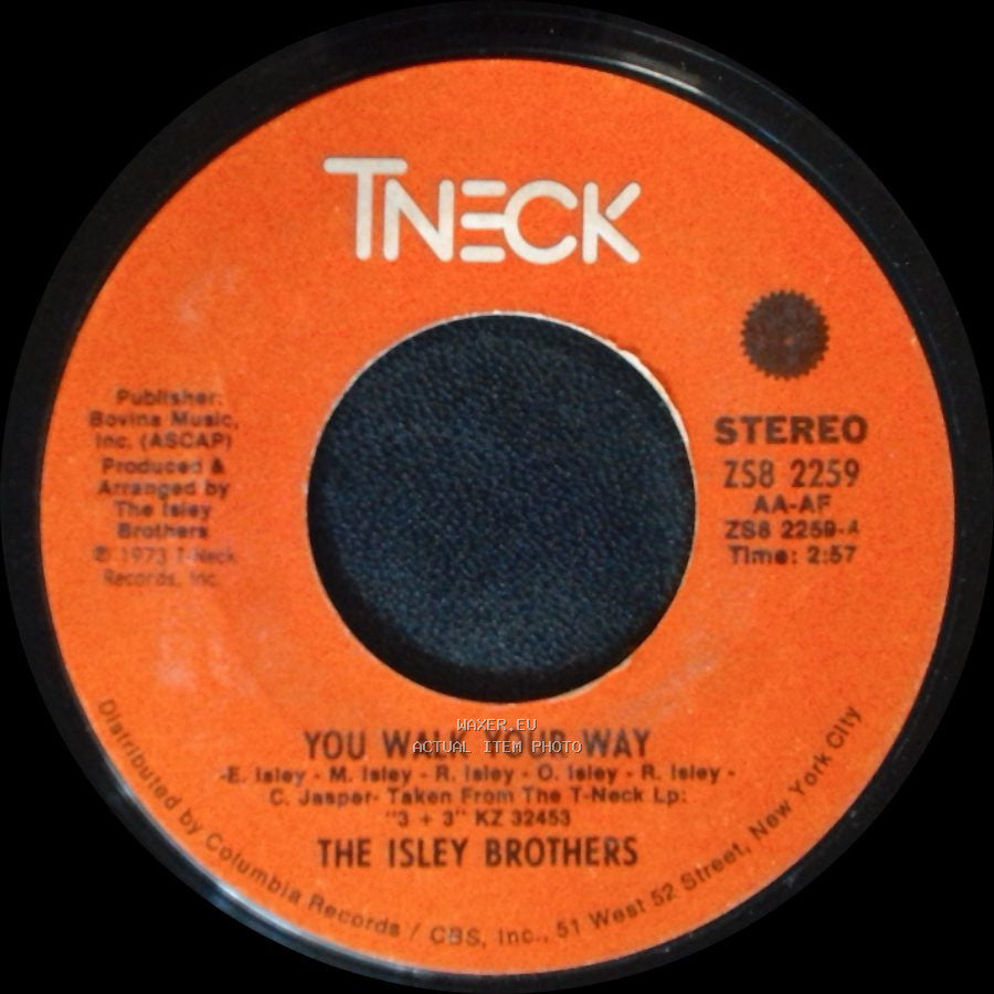The Isley Brothers - For The Love Of You (Part 1&2) / You Walk Your Way side B