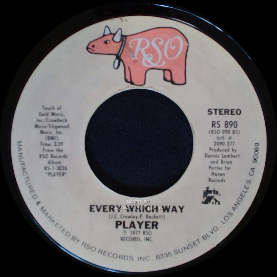 Player - This Time I'm In It For Love / Every Which Way side A