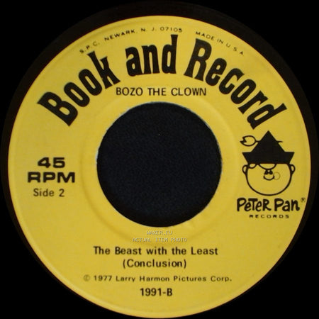 Bozo The Clown - The Beast With The Least (Beginning) / The Beast With The Least (Conclusion) side B