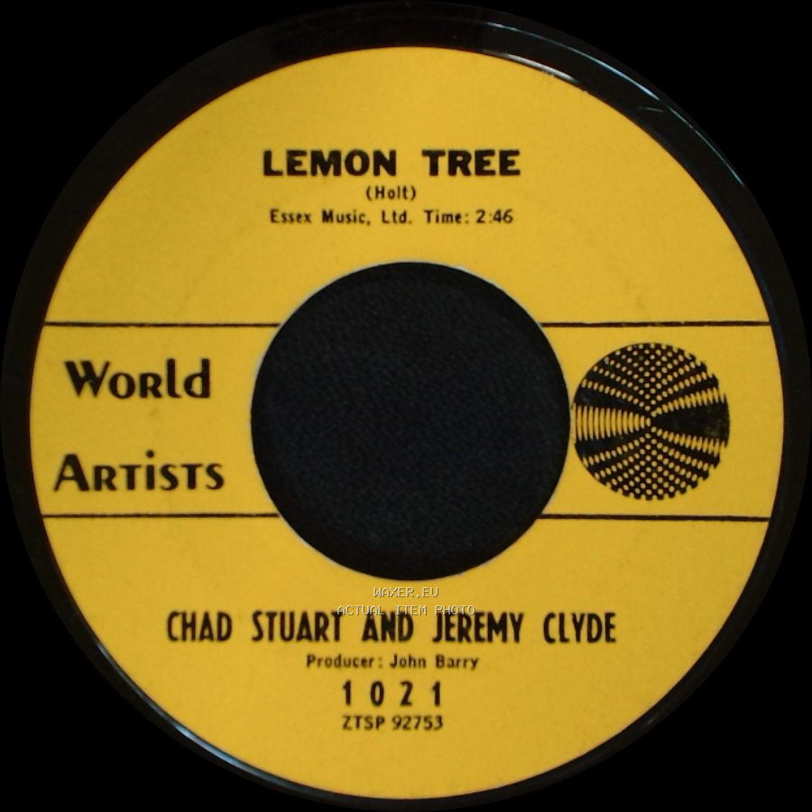 Chad Stuart And Jeremy Clyde - Yesterday's Gone / Lemon Tree side B