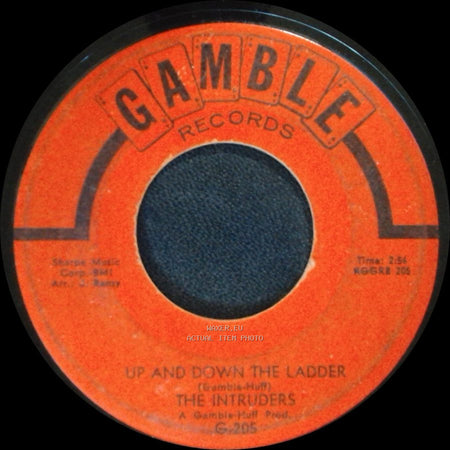 The Intruders - Together / Up And Down The Ladder side B