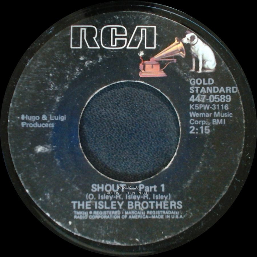 The Isley Brothers - Shout - Part 1 / Shout - Part 2 side A