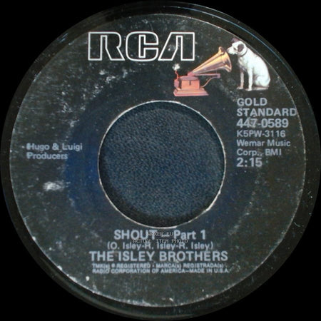 The Isley Brothers - Shout - Part 1 / Shout - Part 2 side A