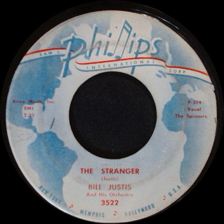 Bill Justis And His Orchestra - College Man / The Stranger side B