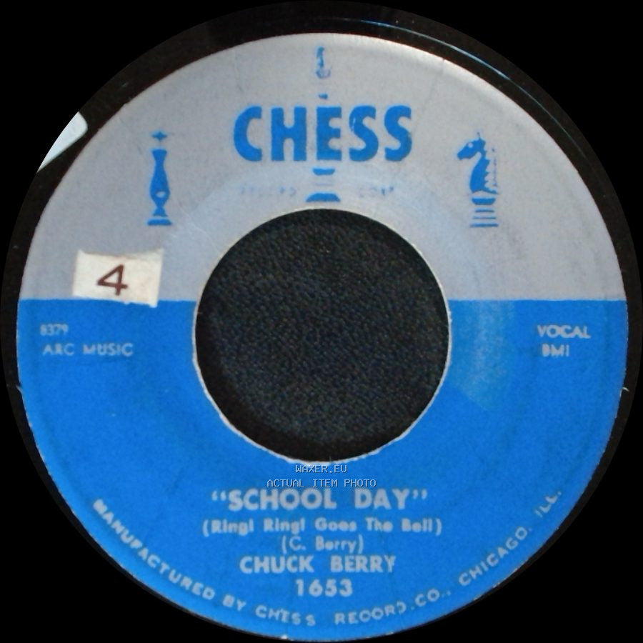 Chuck Berry - Deep Feeling / School Day (Ring! Ring! Goes The Bell) side B