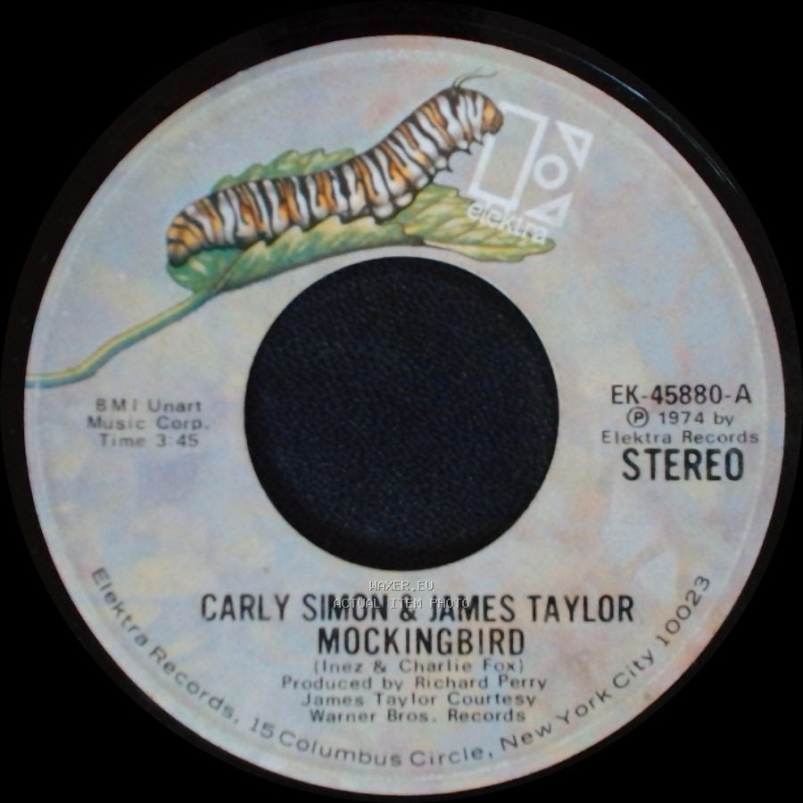 Carly Simon & James Taylor / Carly Simon - Mockingbird / Grownup side A