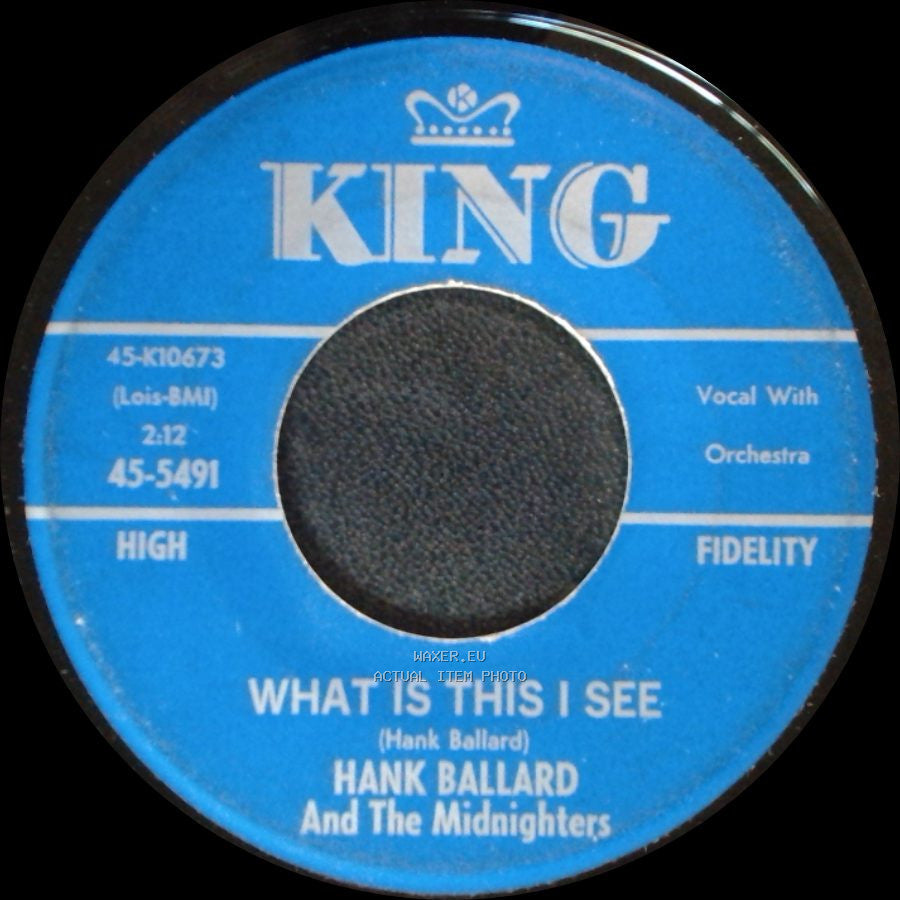 Hank Ballard And The Midnighters - The Continental Walk / What Is This I See side B