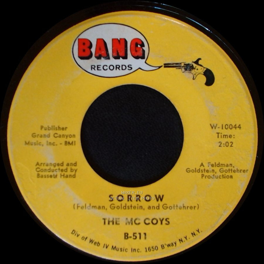 The Mc Coys - Sorrow / Fever side A