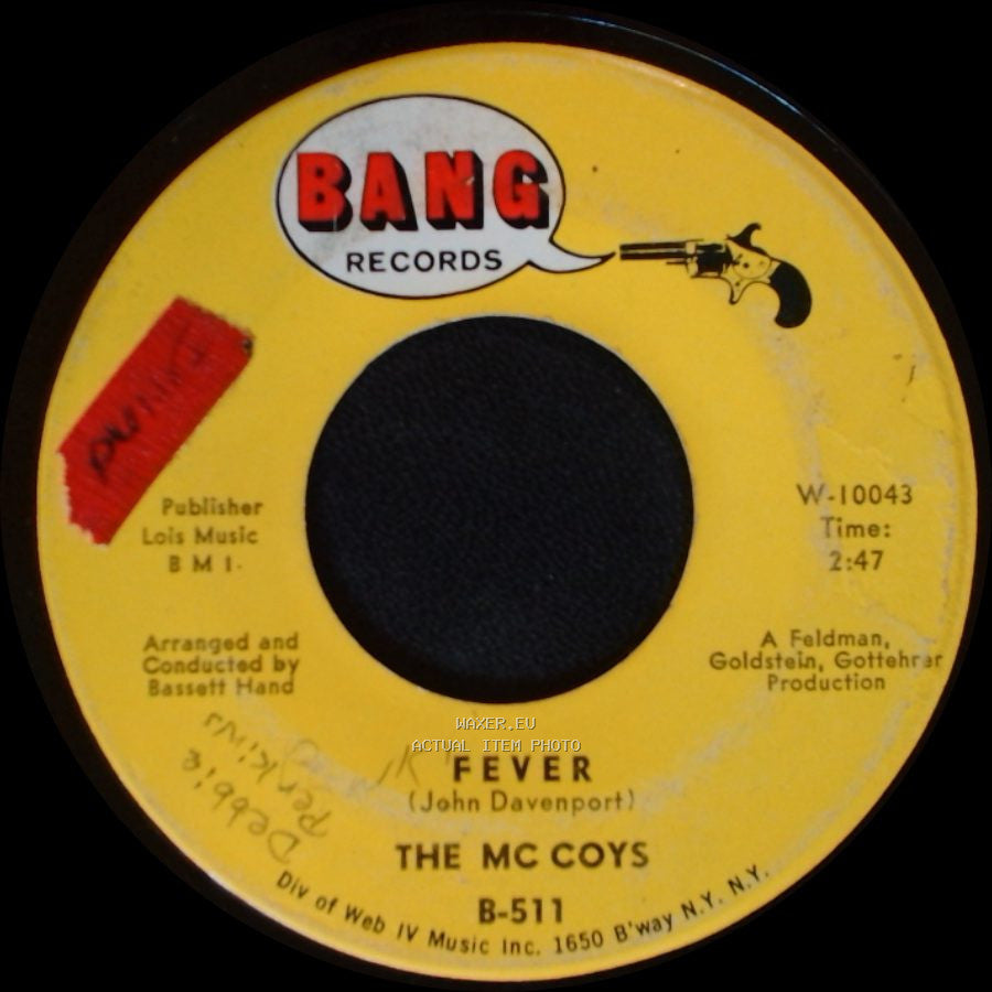 The Mc Coys - Sorrow / Fever side B