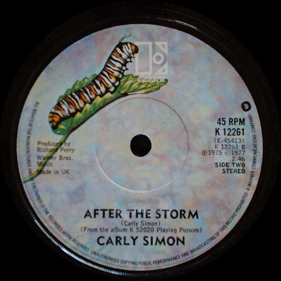 Carly Simon - Nobody Does It Better / After The Storm side B