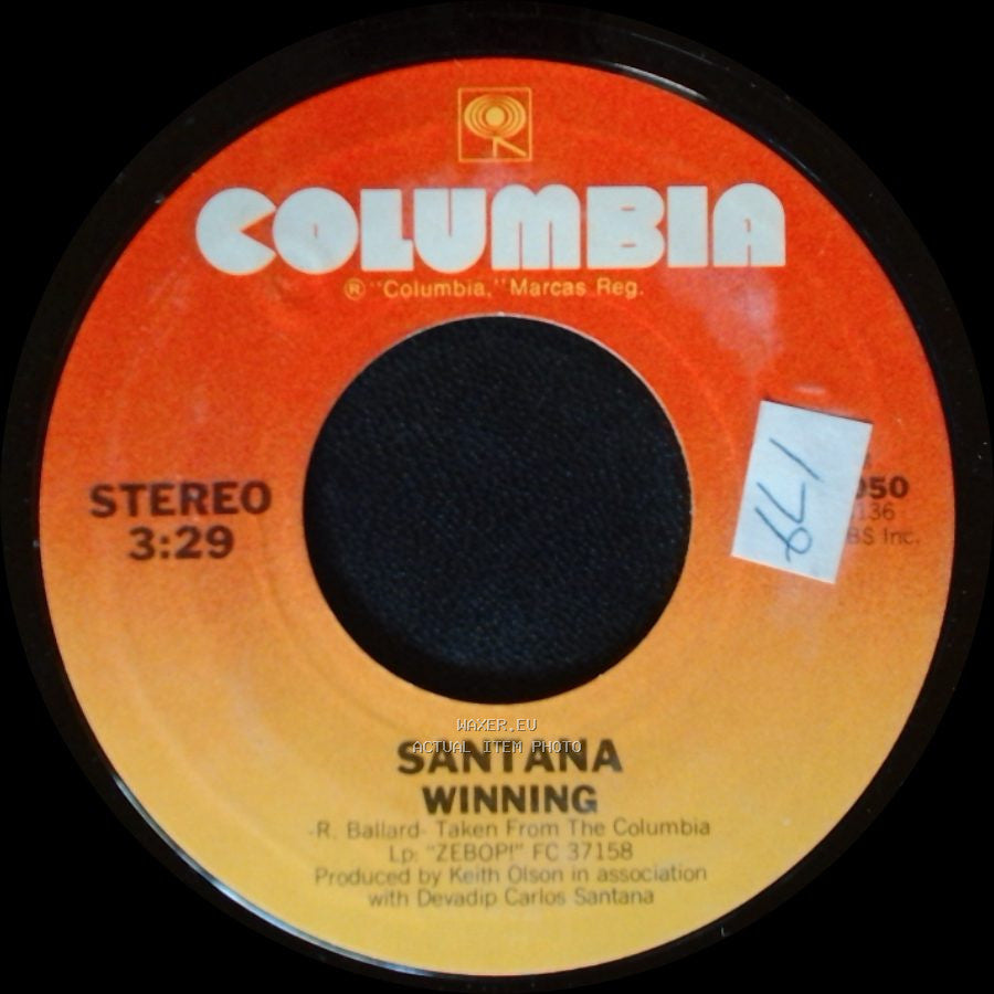 Santana - Winning / Brightest Star side A