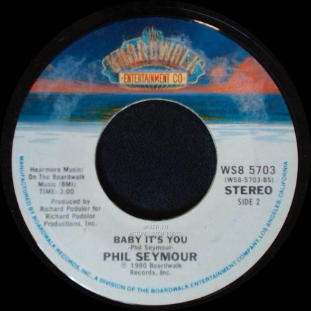 Phil Seymour - Precious To Me / Baby It's You side B