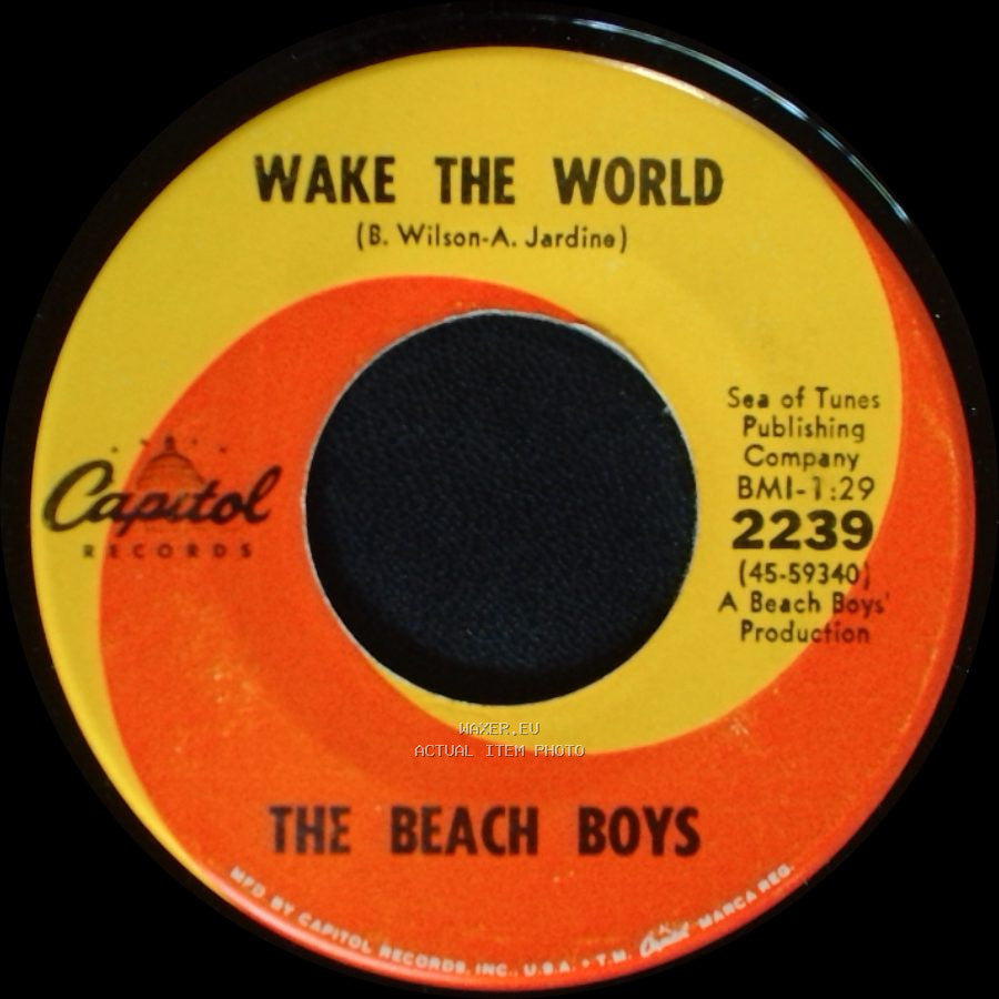 The Beach Boys - Do It Again / Wake The World side B